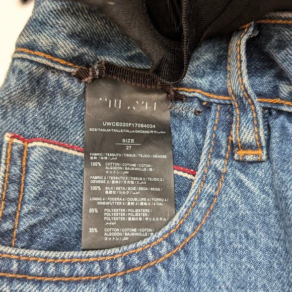 Ben Taverniti Unravel Project Jeans with jersey accent Avant Garde- 27 - Picture 6 of 11